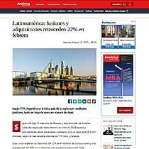 Latinoamrica: fusiones y adquisiciones retroceden 22% en febrero